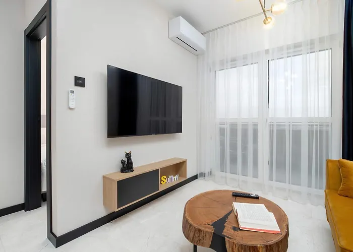 Appartement Black And Yellow In Close To The River With Air Conditioned Living By Renters